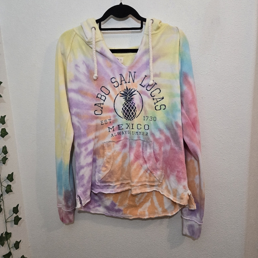 Ocean Drive Tie Dye Cabo Hoodie Medium